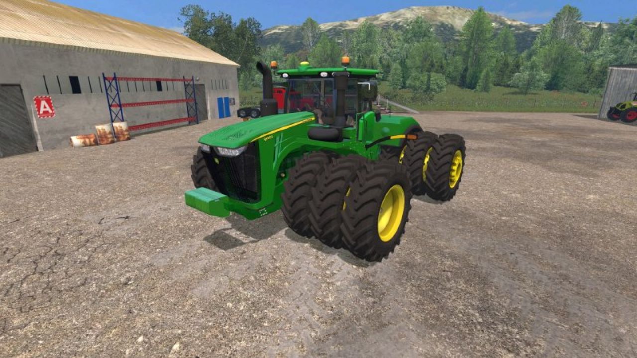 John Deere 9620R Triples