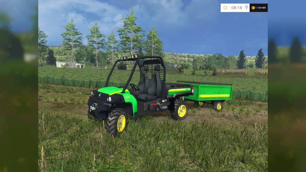 John Deere Gator with Trailer v2.0