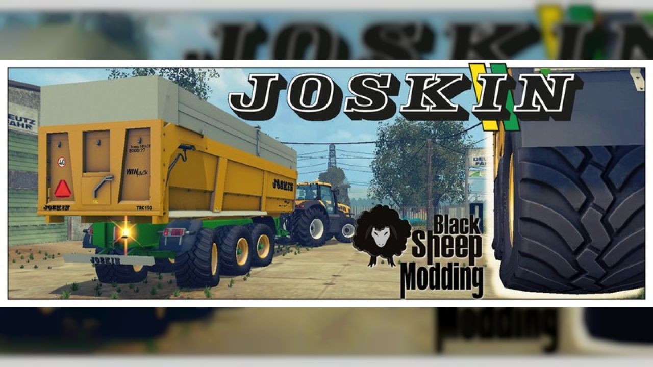 Joskin Trans Space 8000 23 Tridem v4.1 with WheelShader