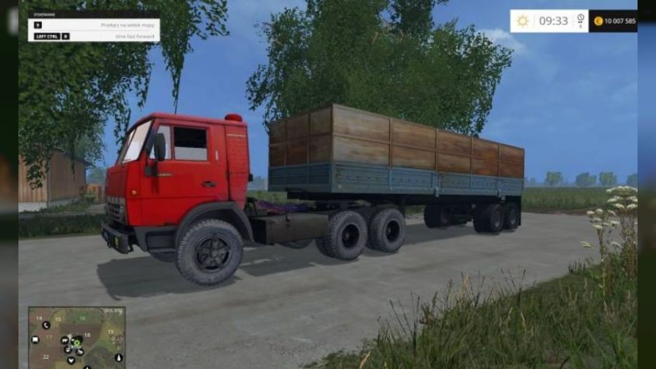 KamAZ 5410 & Odaz 9370 trailer