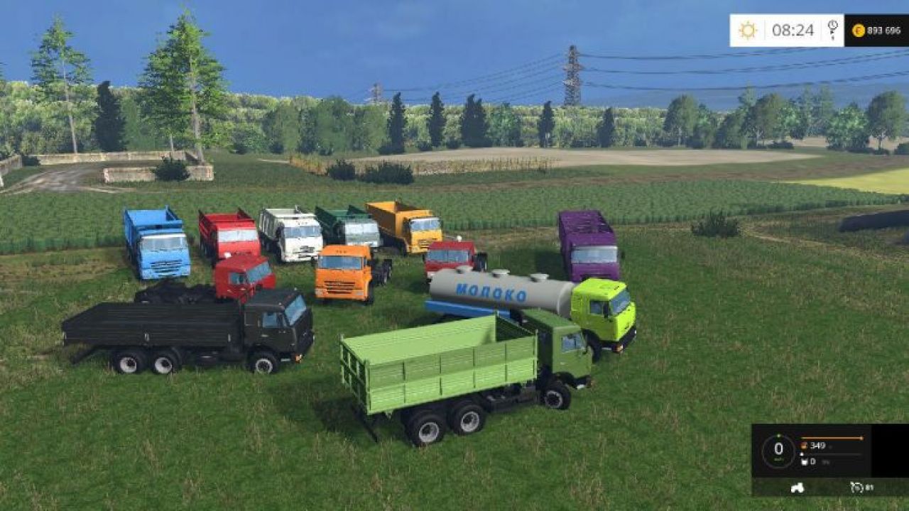 KamAZ and Trailer Pack