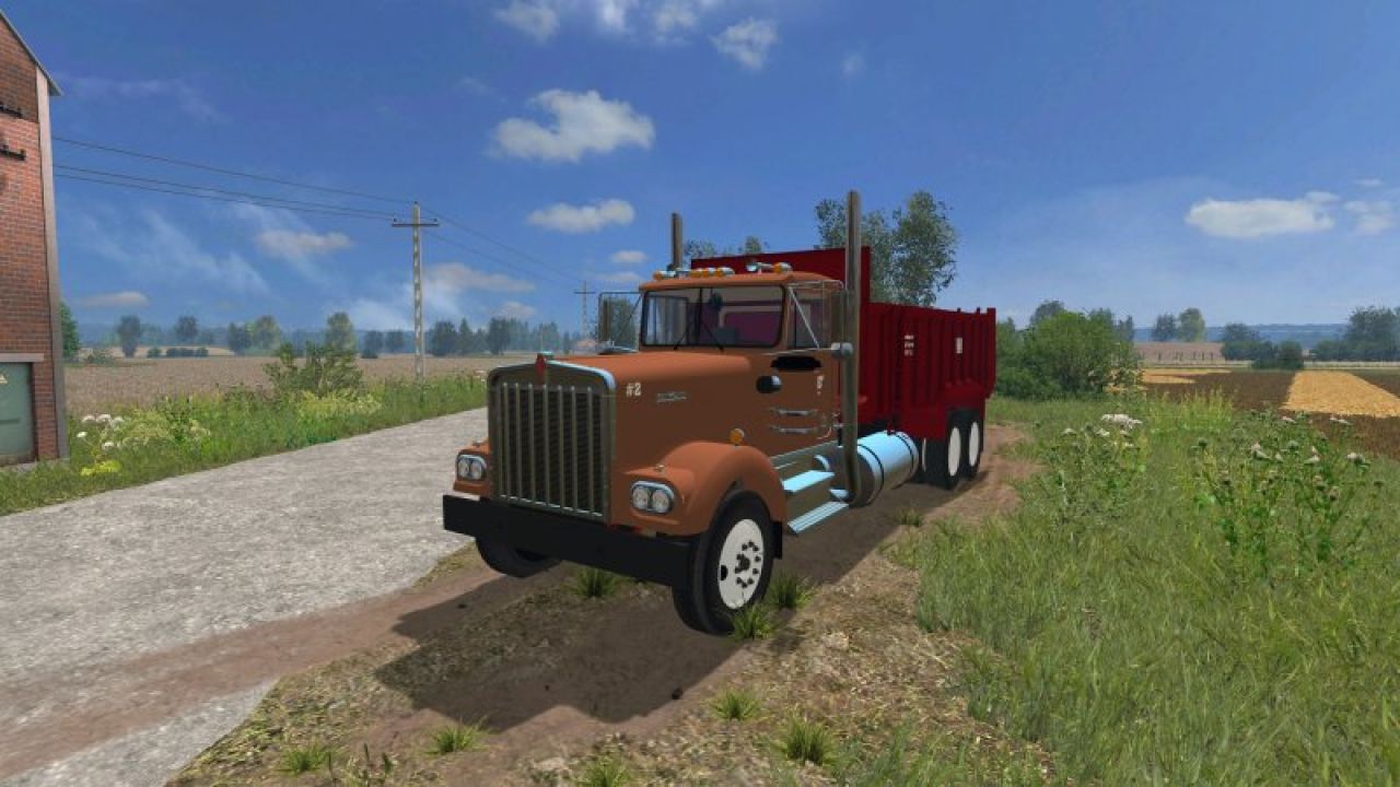 Kenworth Manure Spreader Truck