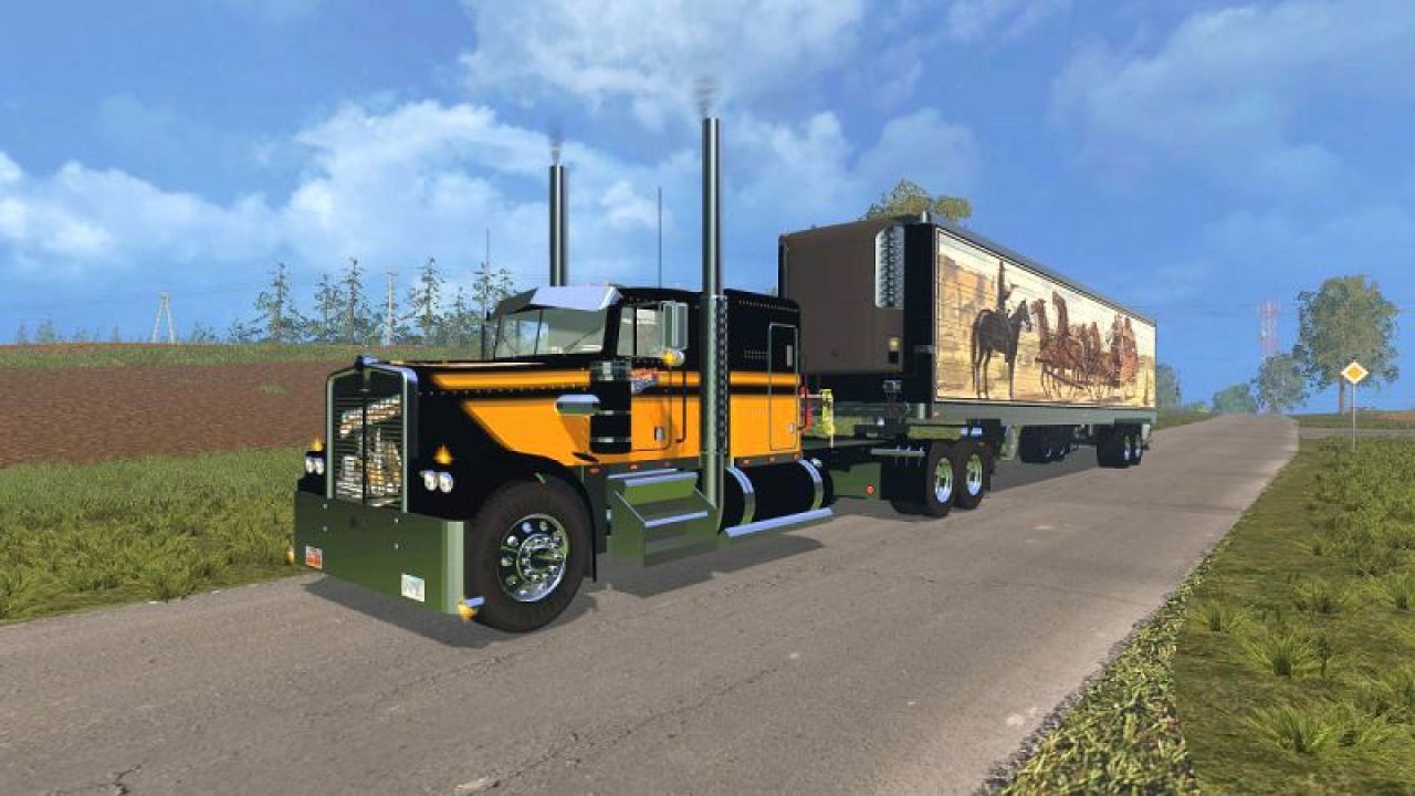 Kenworth W900a & Semitrailer Bandit Edition