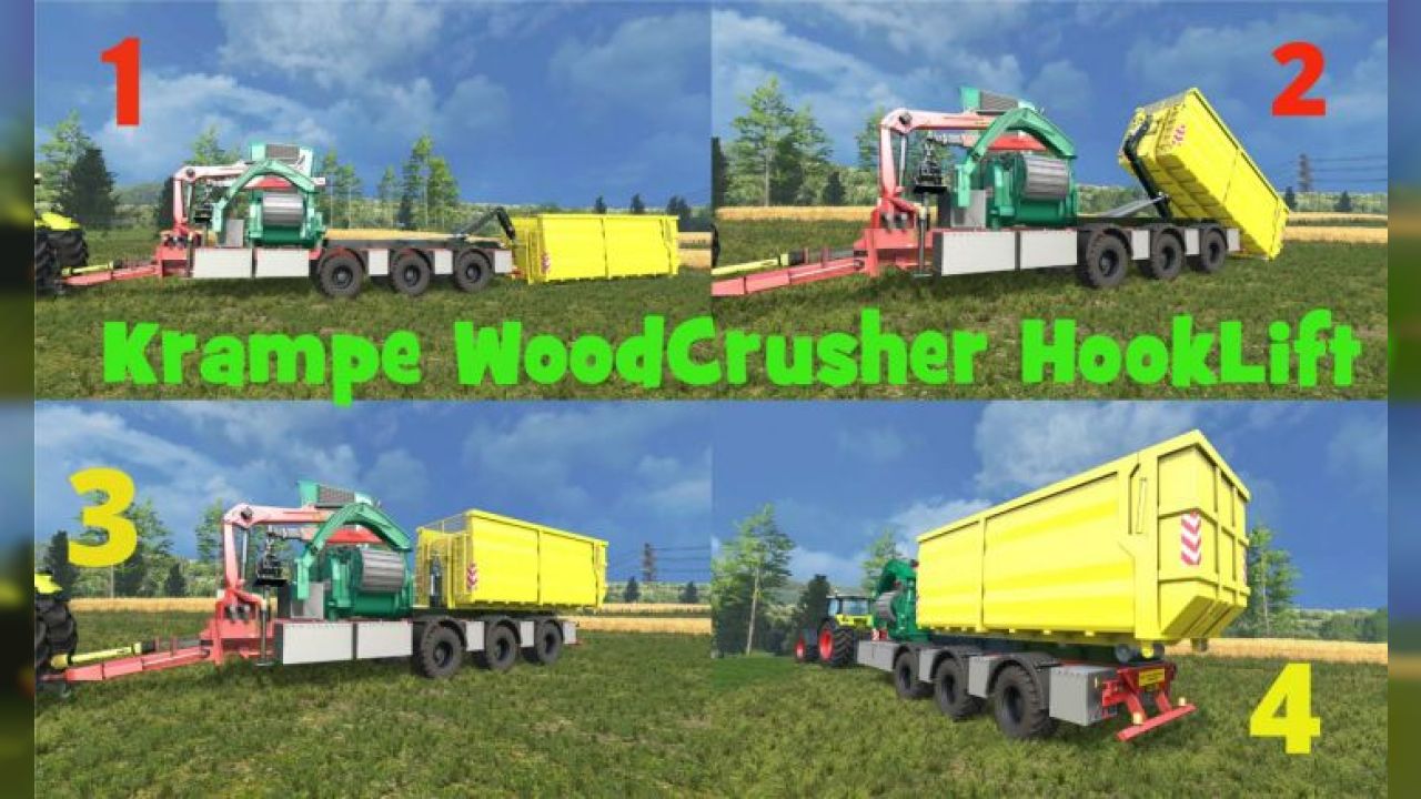 Krampe WoodCrusher HookLift