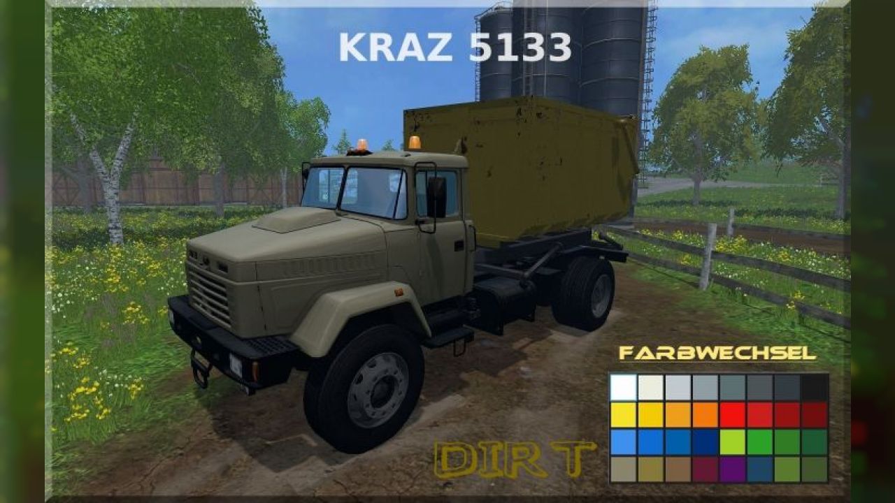 KRAZ 5133 V1.1 colored