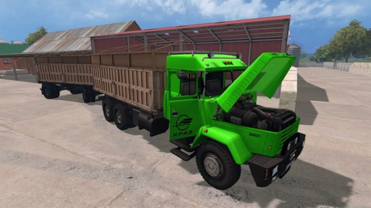 KrAZ 64431 and Trailer