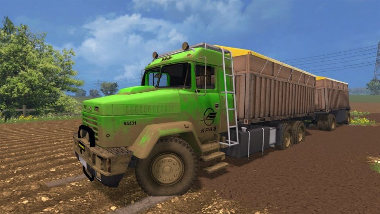 KrAZ 64431 and Trailer