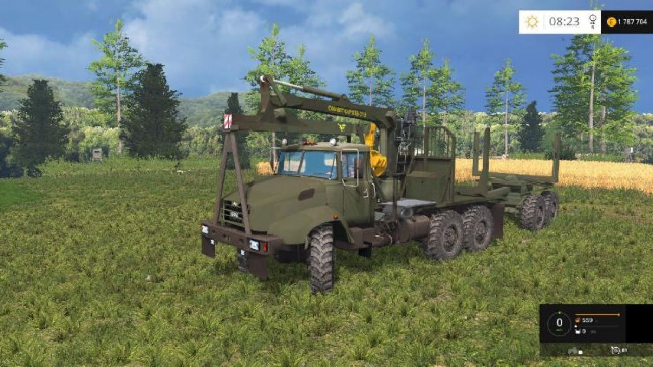 KrAZ V18 Forest FS15 - KingMods