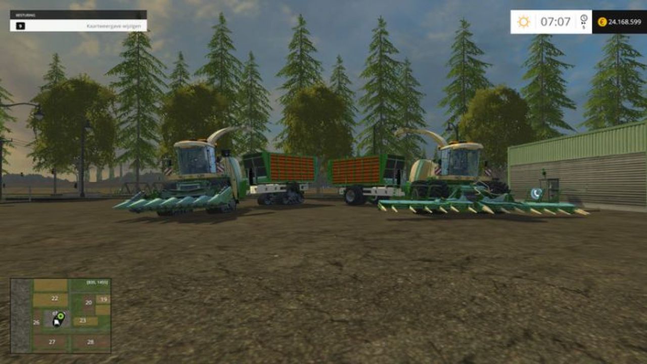 Krone Big X 1100 HKL V2