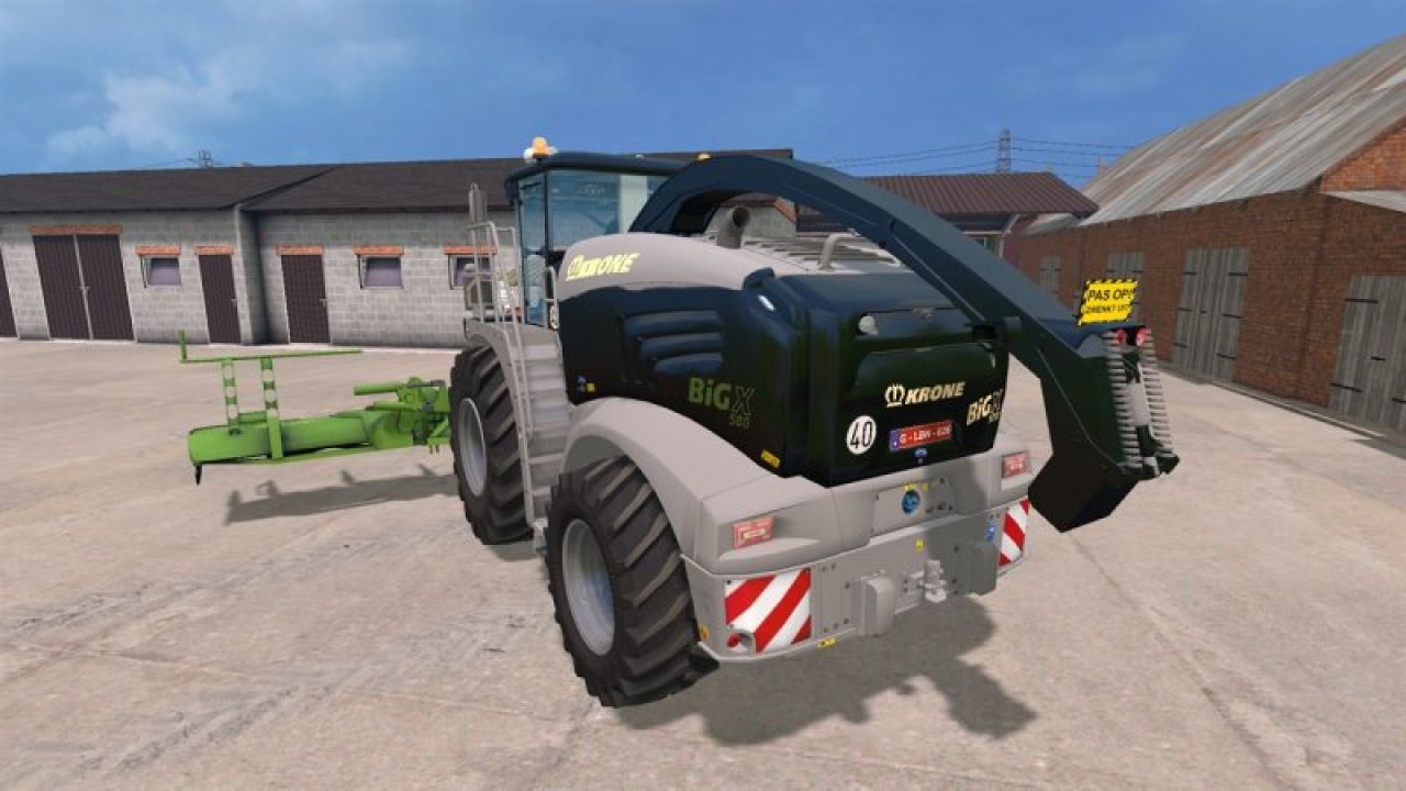 Krone BiG X 580 Black edition