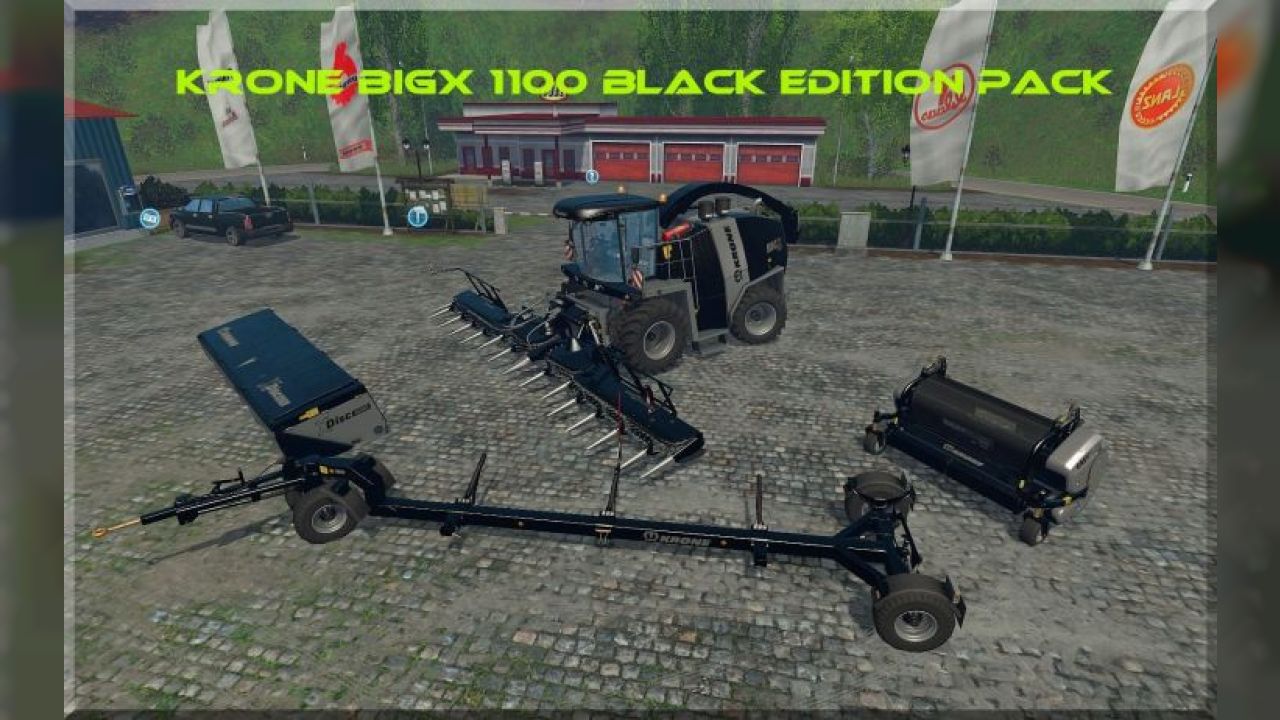 Krone BigX 1100 Black Edition V1.1