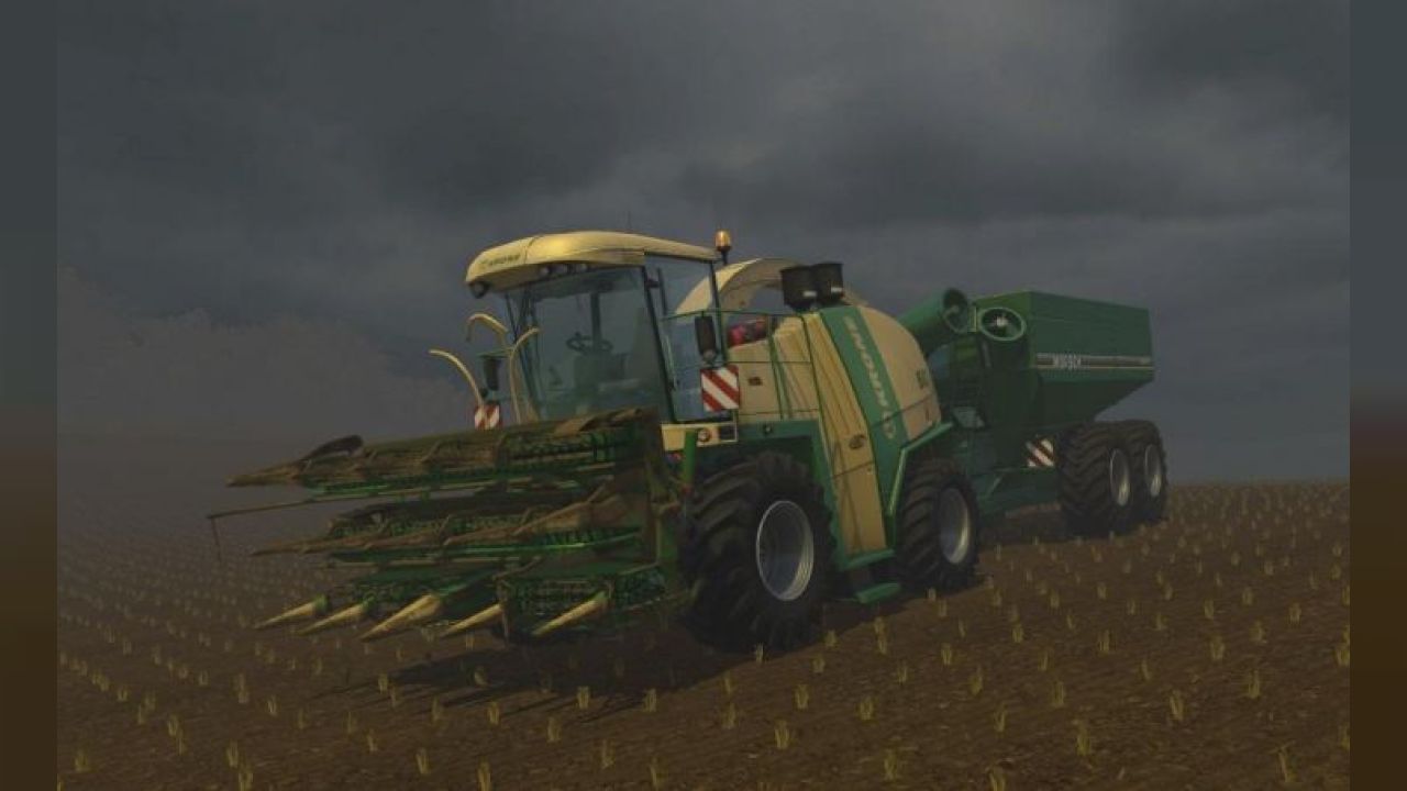 KRONE BIGX AND HORSCH TITAN 44UW V1