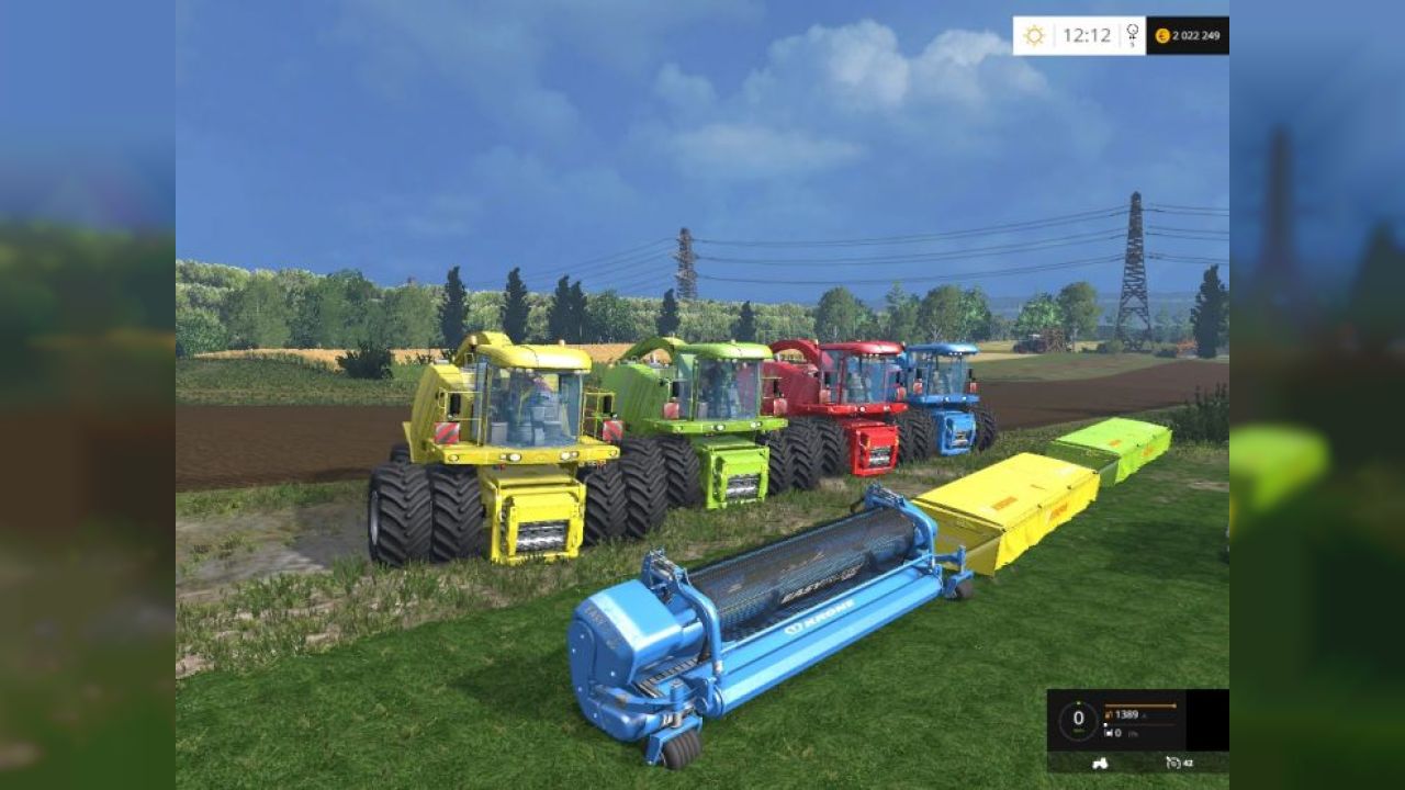 Krone BIGXtreme HDR Dyeable pack v1.3