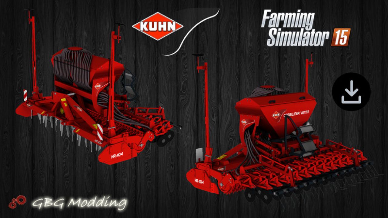 Kuhn Venta LC402 and HR 404