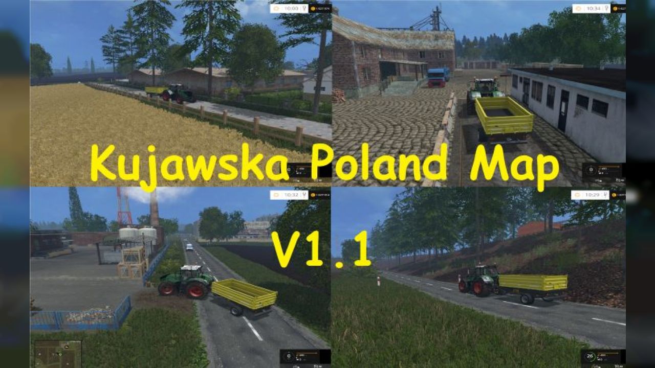 Kujawska Poland Map V1.1