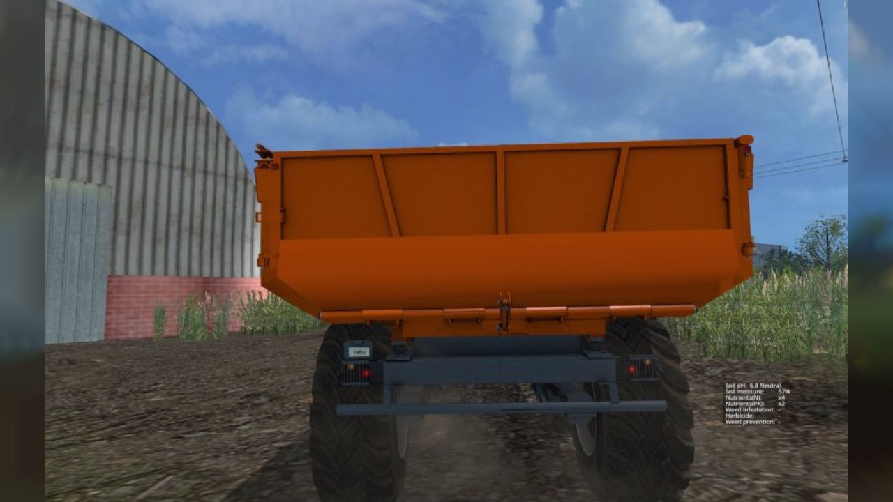 Laumetris construction trailer PTL - 10 S