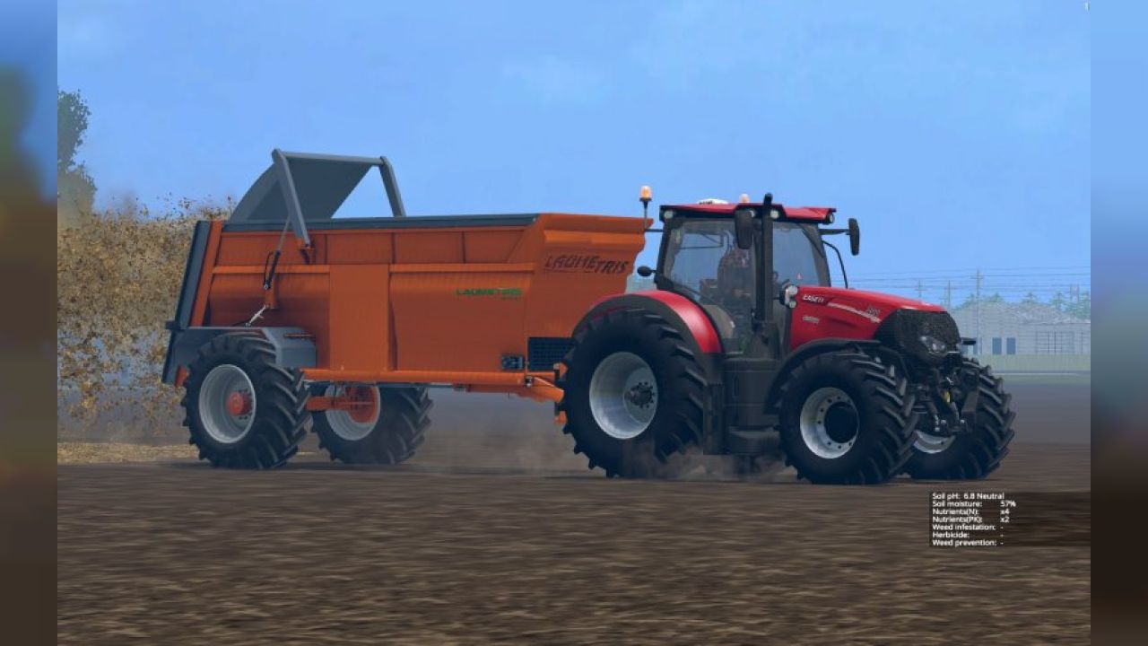 Laumetris manure spreader MKL-14