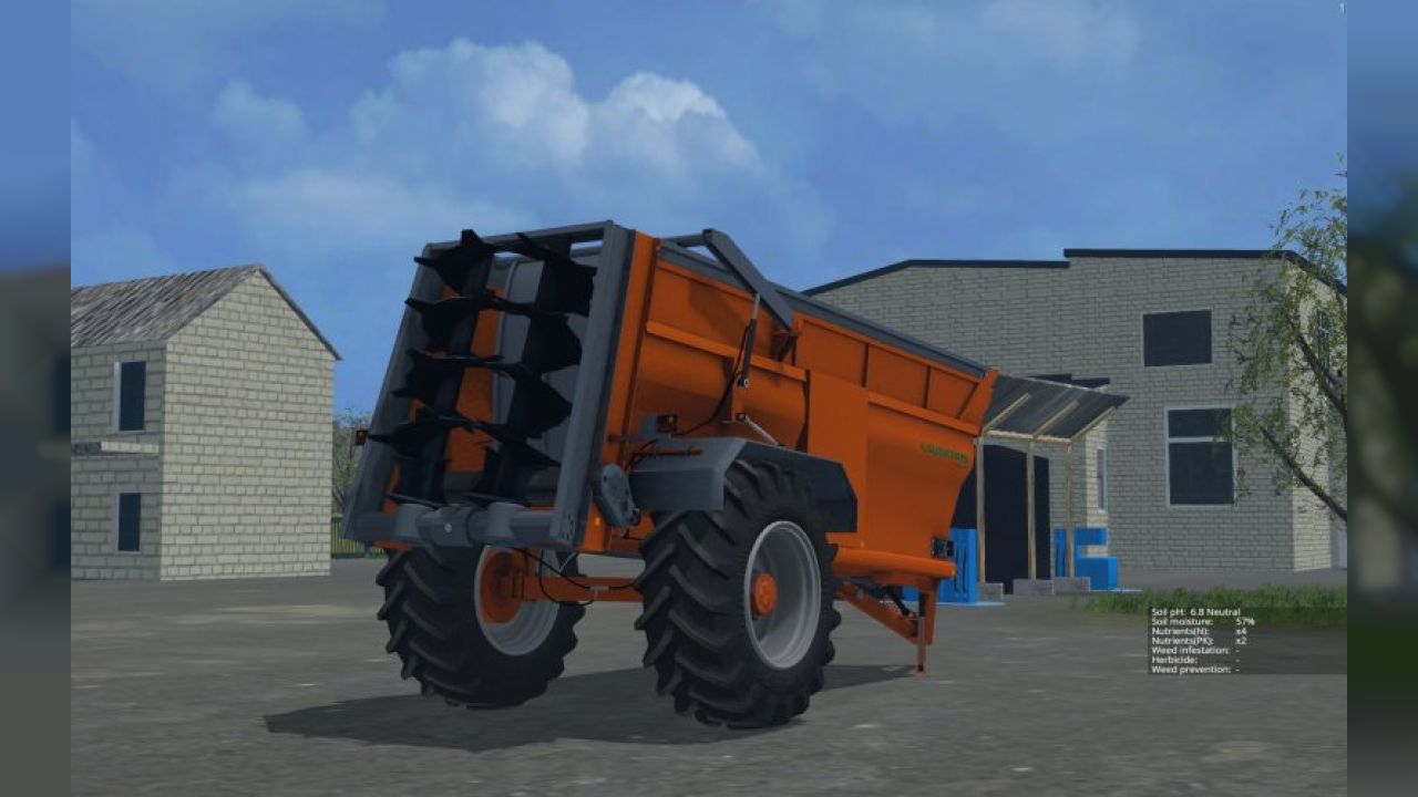 Laumetris manure spreader MKL-14