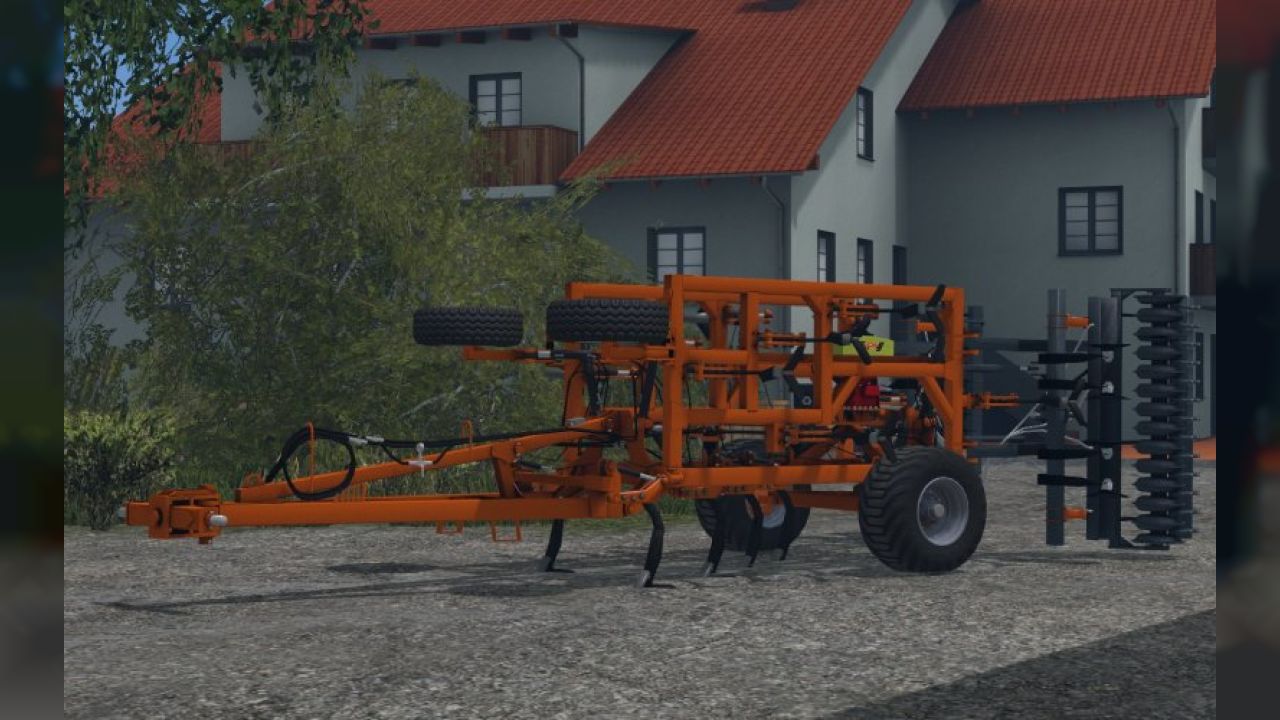 Laumetris trailed arrow type harrow cultivator SL-4T