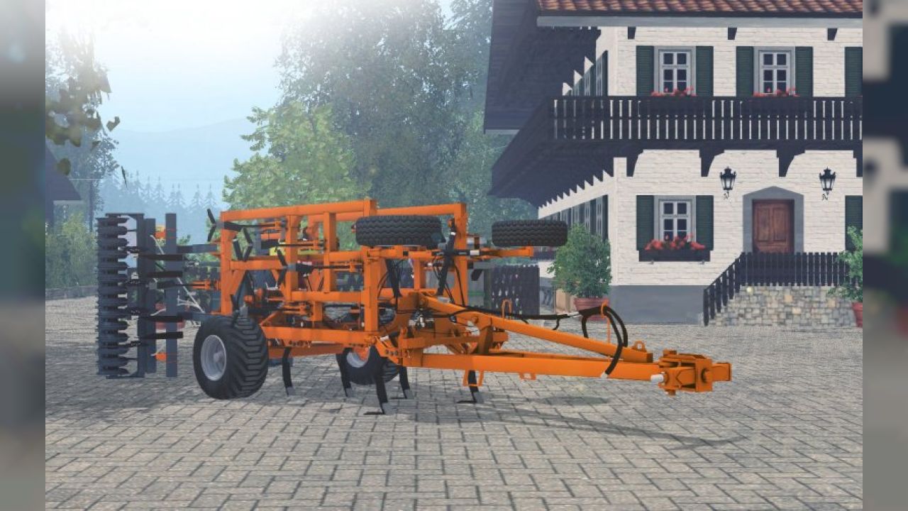 LAUMETRIS TRAILED ARROW TYPE HARROW CULTIVATOR SL-4T V1.01