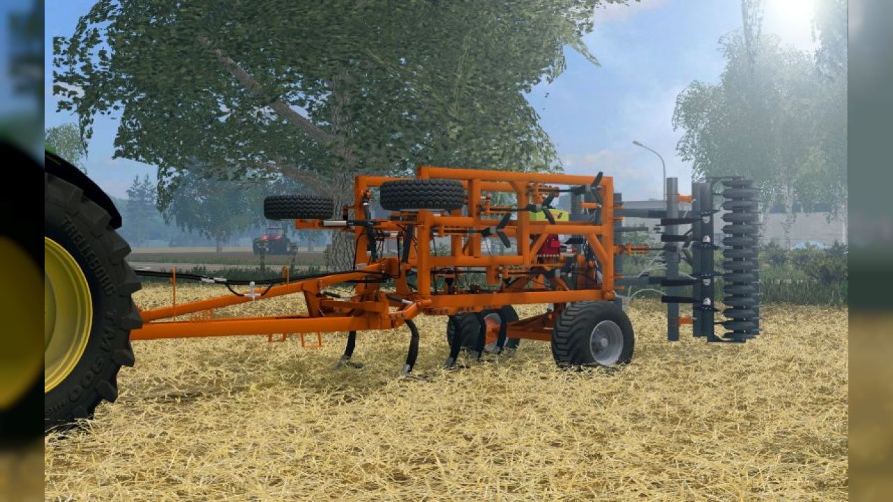 LAUMETRIS TRAILED ARROW TYPE HARROW CULTIVATOR SL-4T V1.01