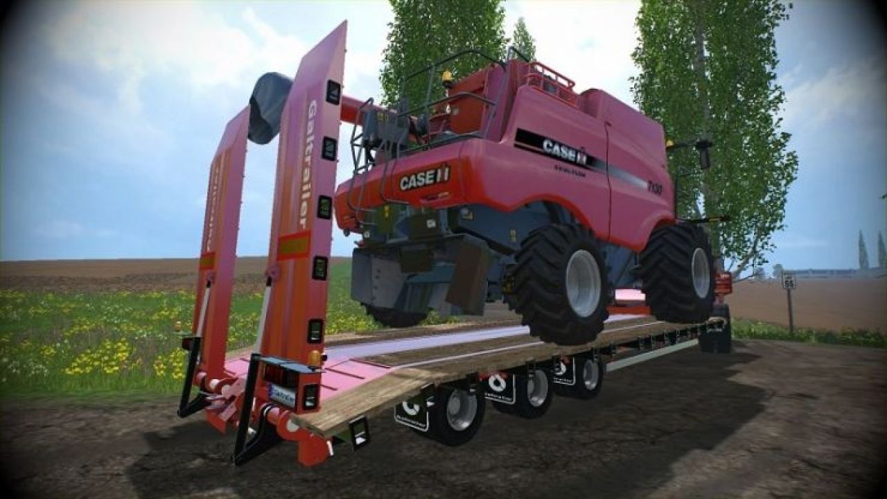 Low Loader Galtrailer SC Clean