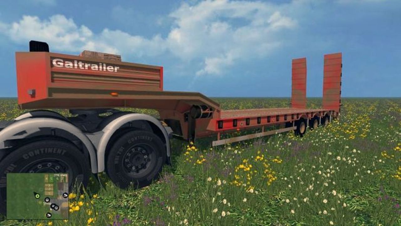 Low Loader Galtrailer SC Trailer 2.0