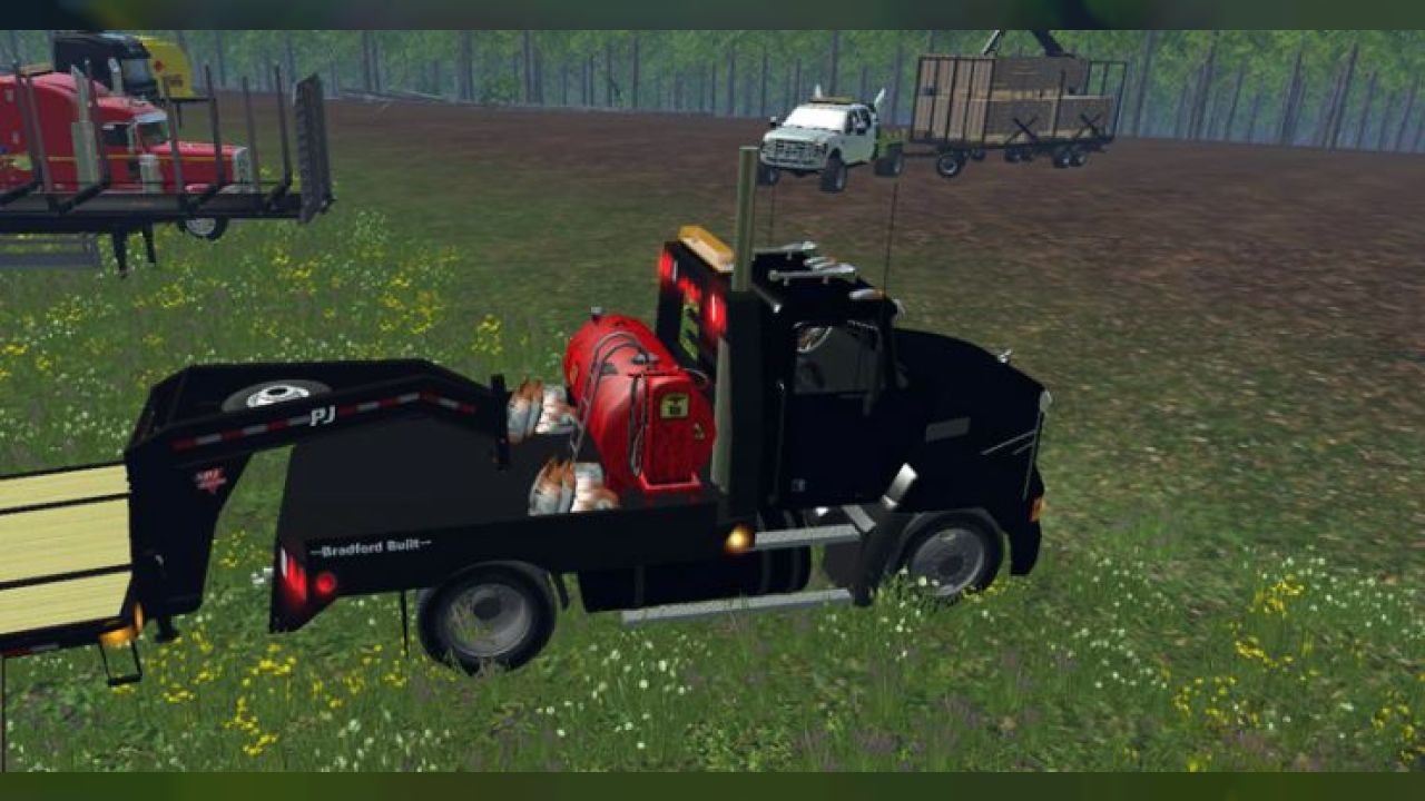 MACK SINGLE AXLE FLATBED V1.1 FUEL & SEED REFILL ADDON