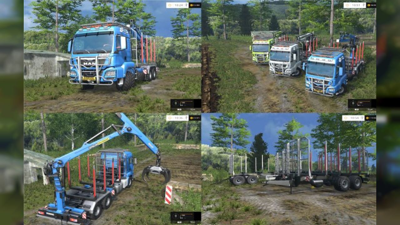 MAN TGS FOREST SET V2.1 BETA