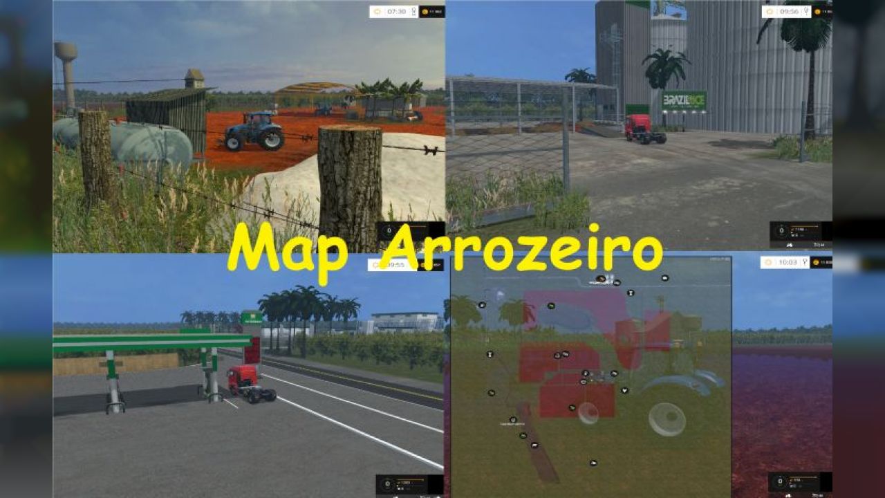 Map Arrozeiro fs15