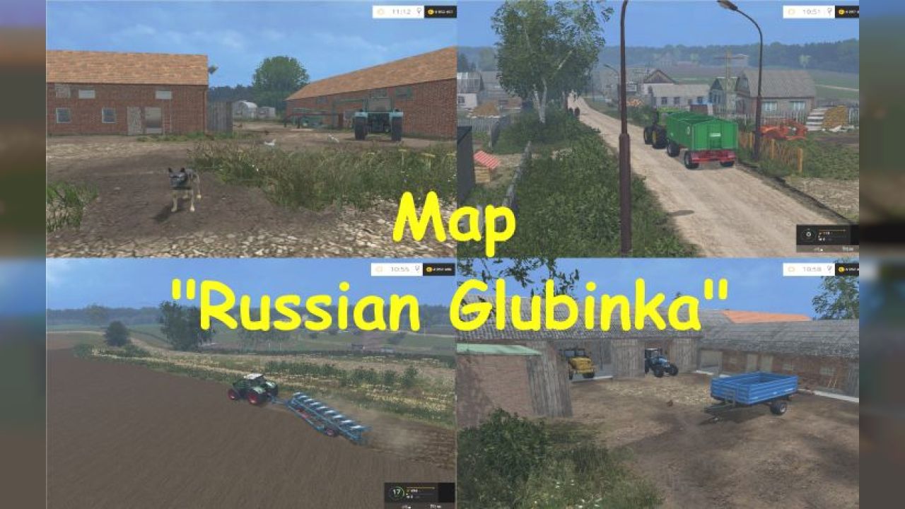 Map "Russian Glubinka"