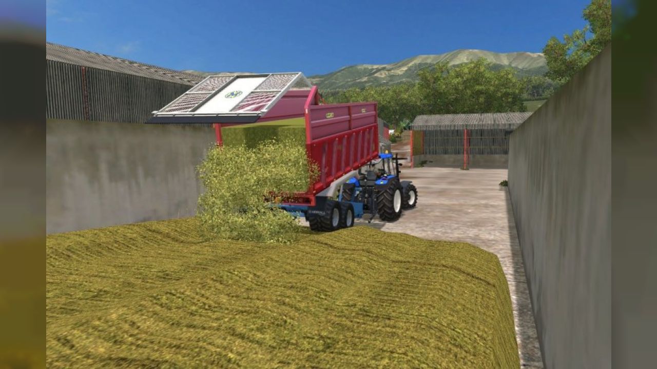 Marshall QM16 Silage Trailer