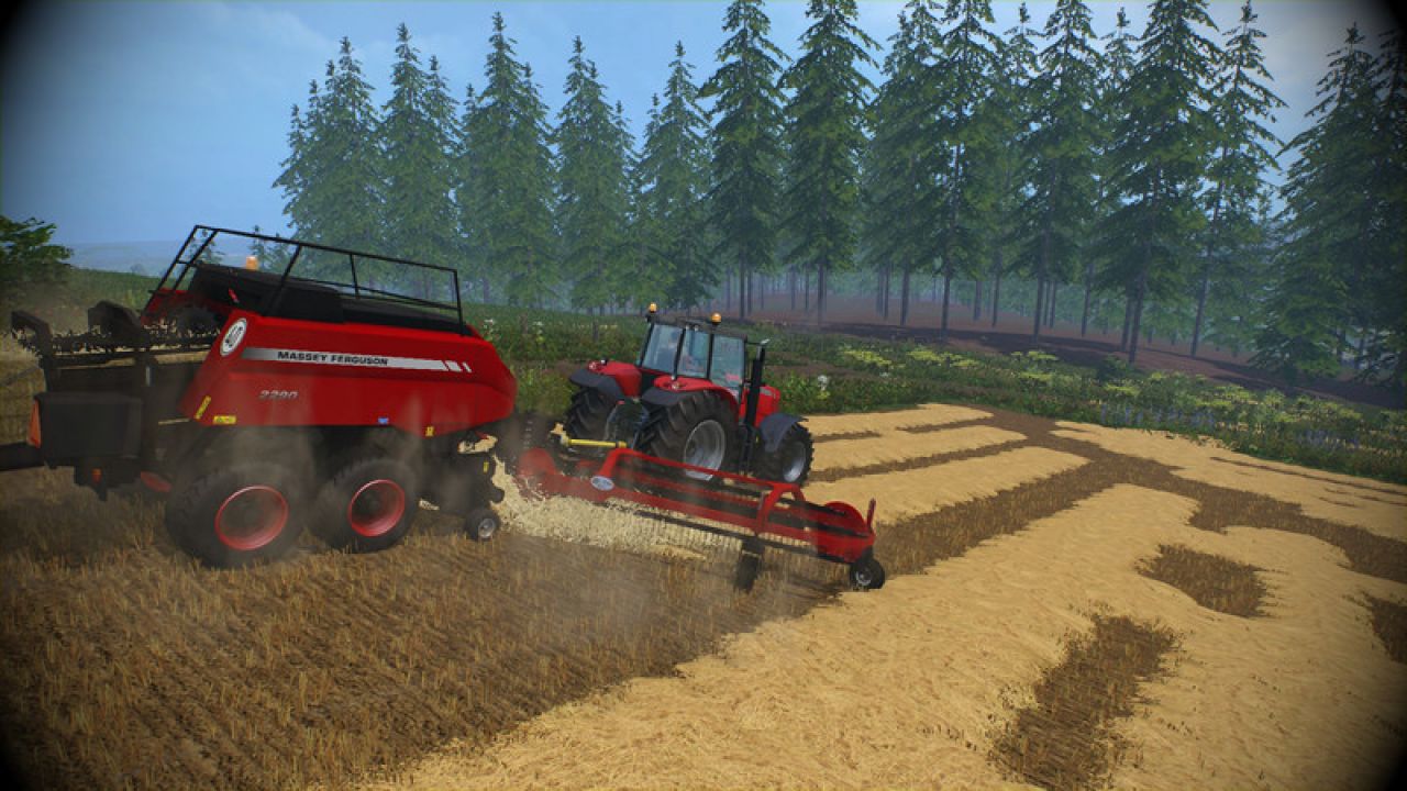 Massey Ferguson 2290 and Nadal R90