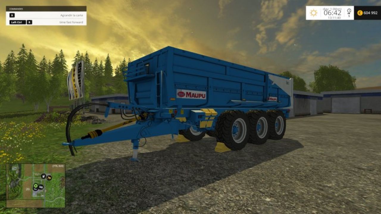 Maupu TDM 24 tonnes