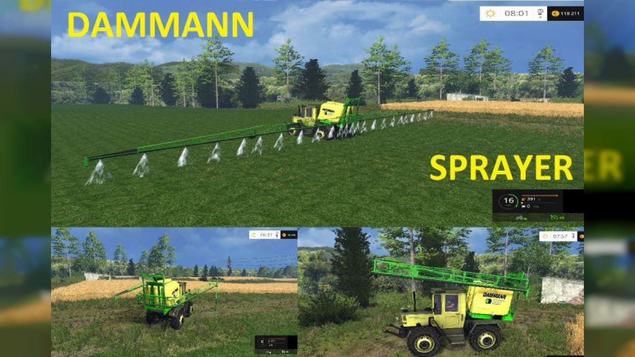 MB Track sprayer Dammann