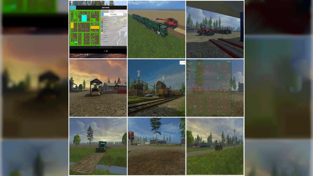 Michigan Cash Crop Acres 4x Map FS15 - KingMods