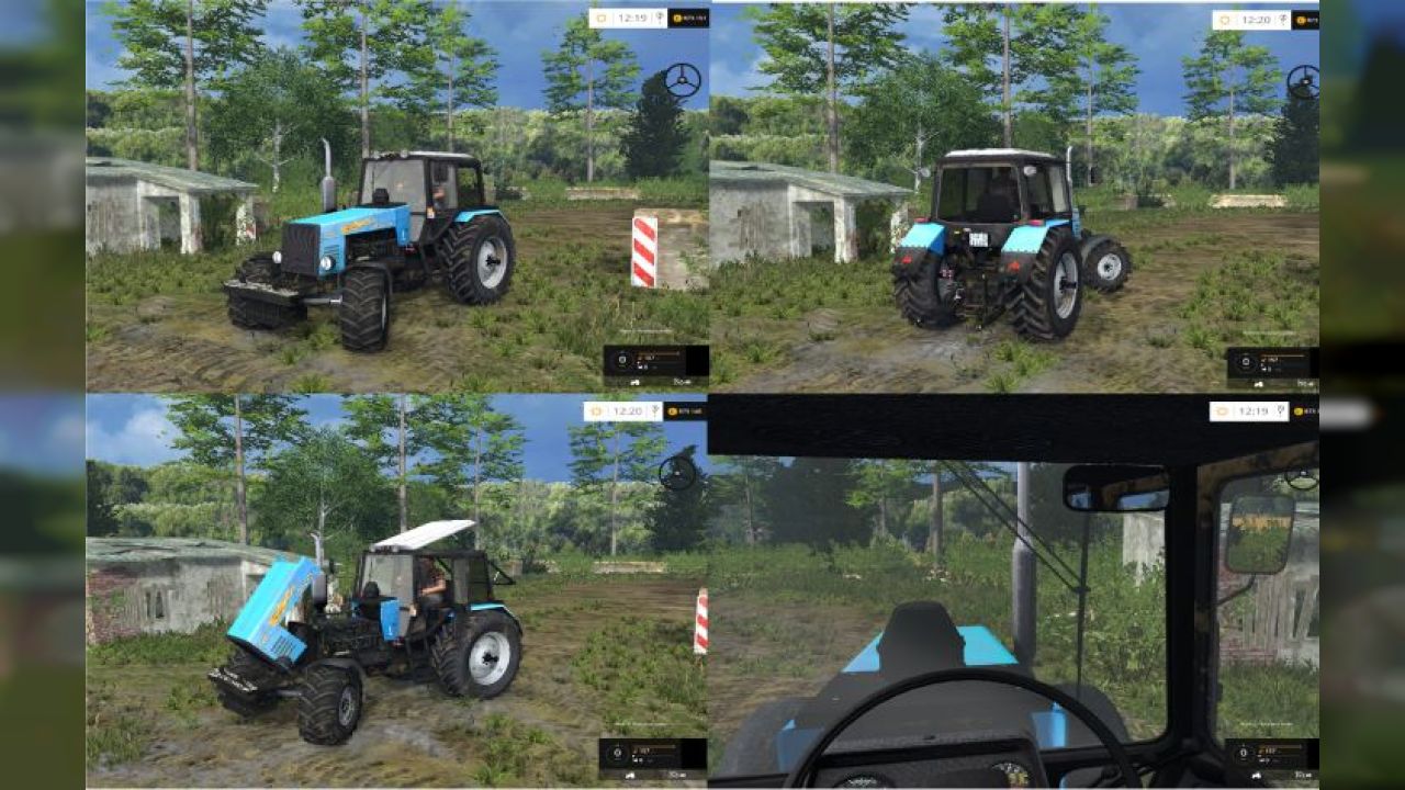 MTZ-1221 Belarus v4