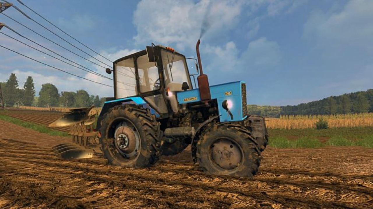 MTZ 82.1 with Ploughing Spec