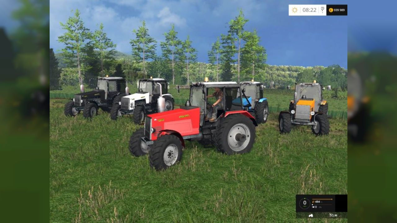 MTZ Belarus 1221 v2.0 Multicolor