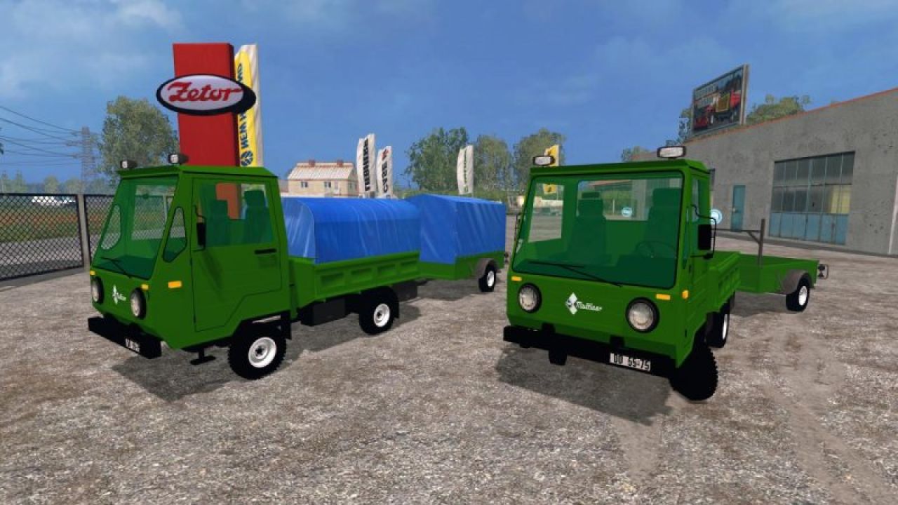 Multicar and Trailer ROS