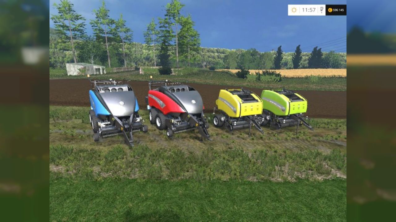 New Holland Baler Pack HDR Dyeable v1.2