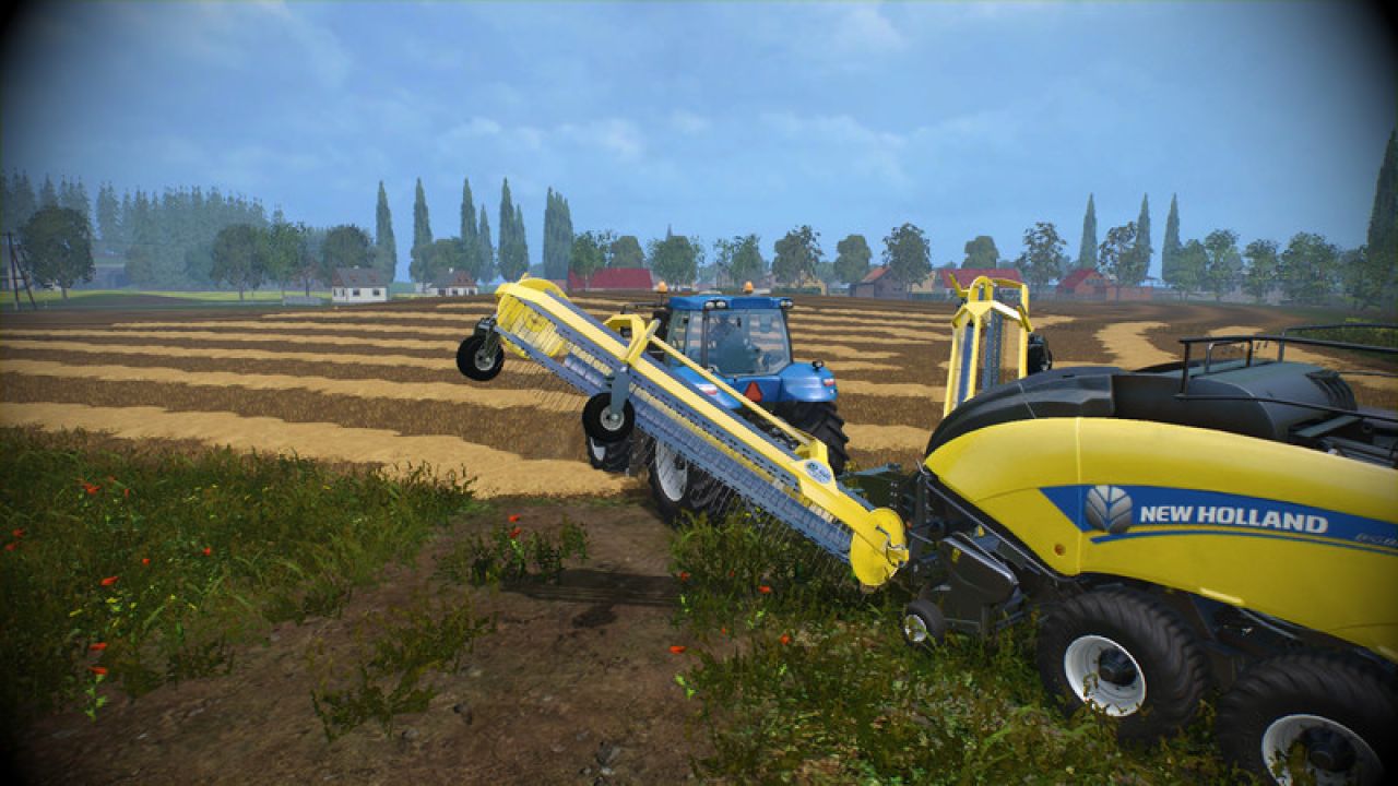 New Holland BB1290 and Nadal R90