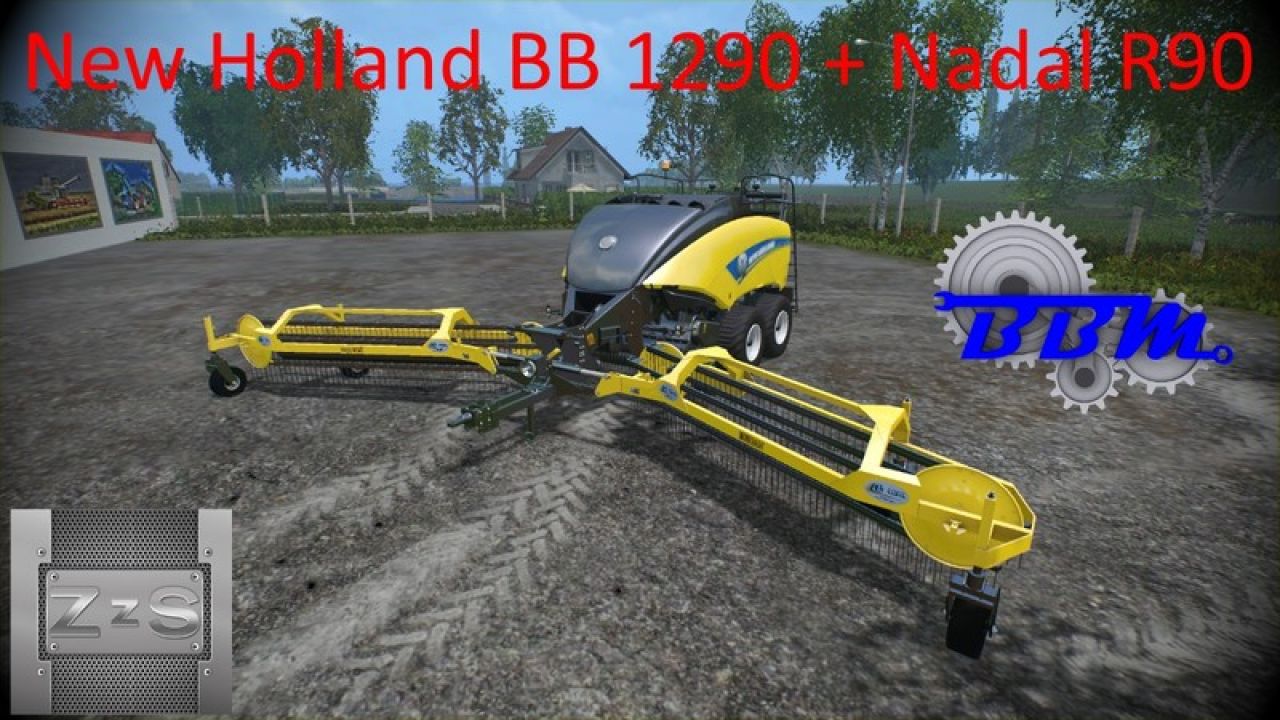 New Holland BB1290 and Nadal R90