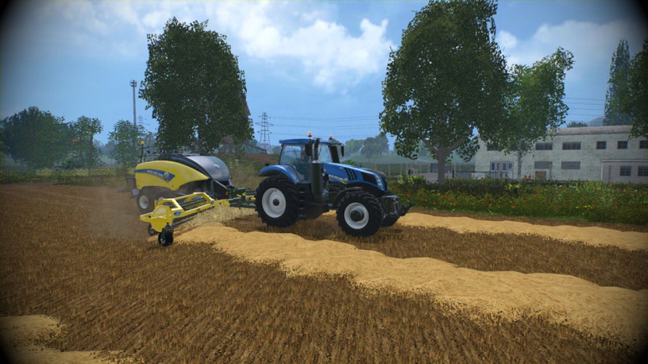 New Holland BB1290 and Nadal R90