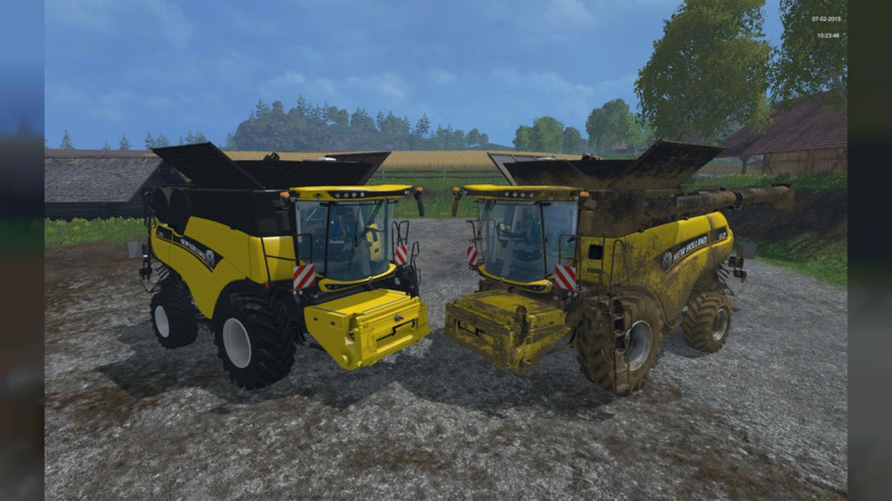 New Holland CR1090 Wheels