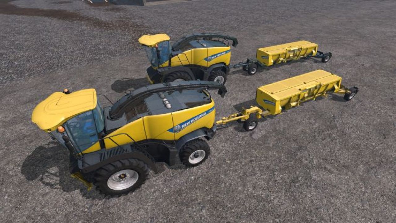 New Holland cutter trailer