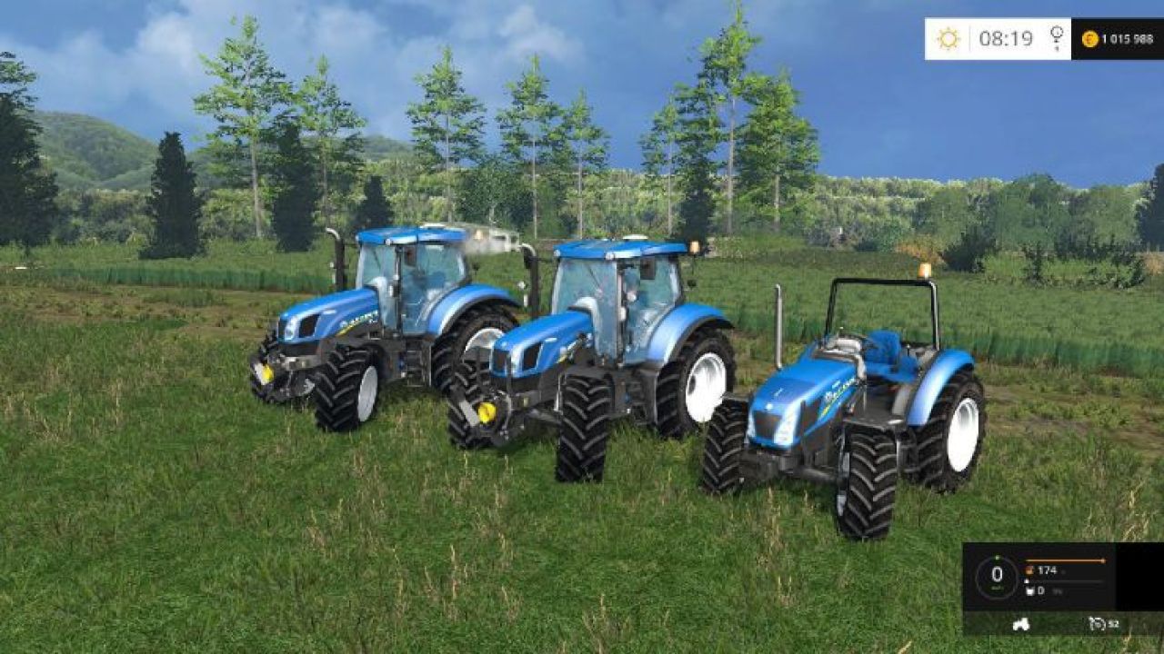 New Holland Pack t7.210 - t6.160 - t4.95 v2