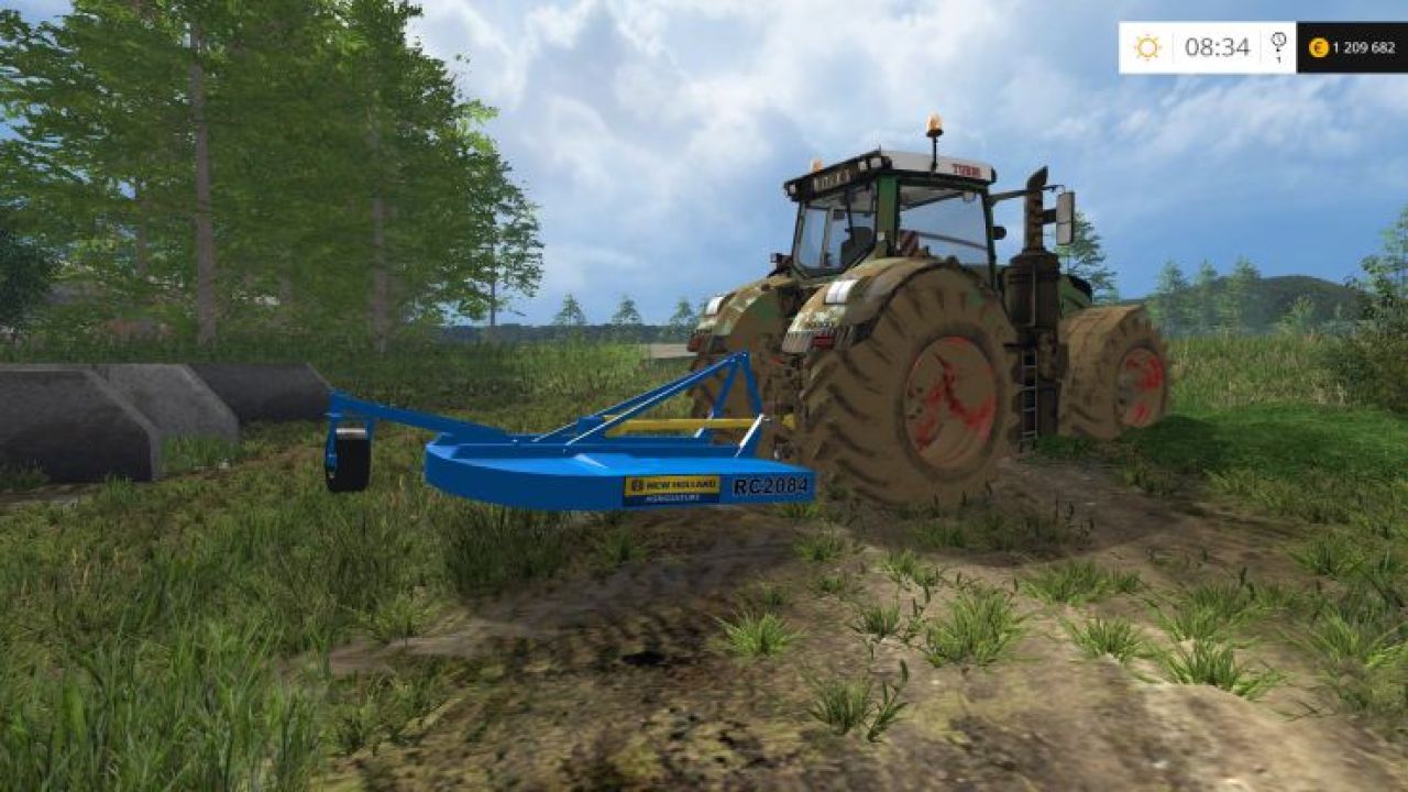 New Holland Rc2084 Brush Hog