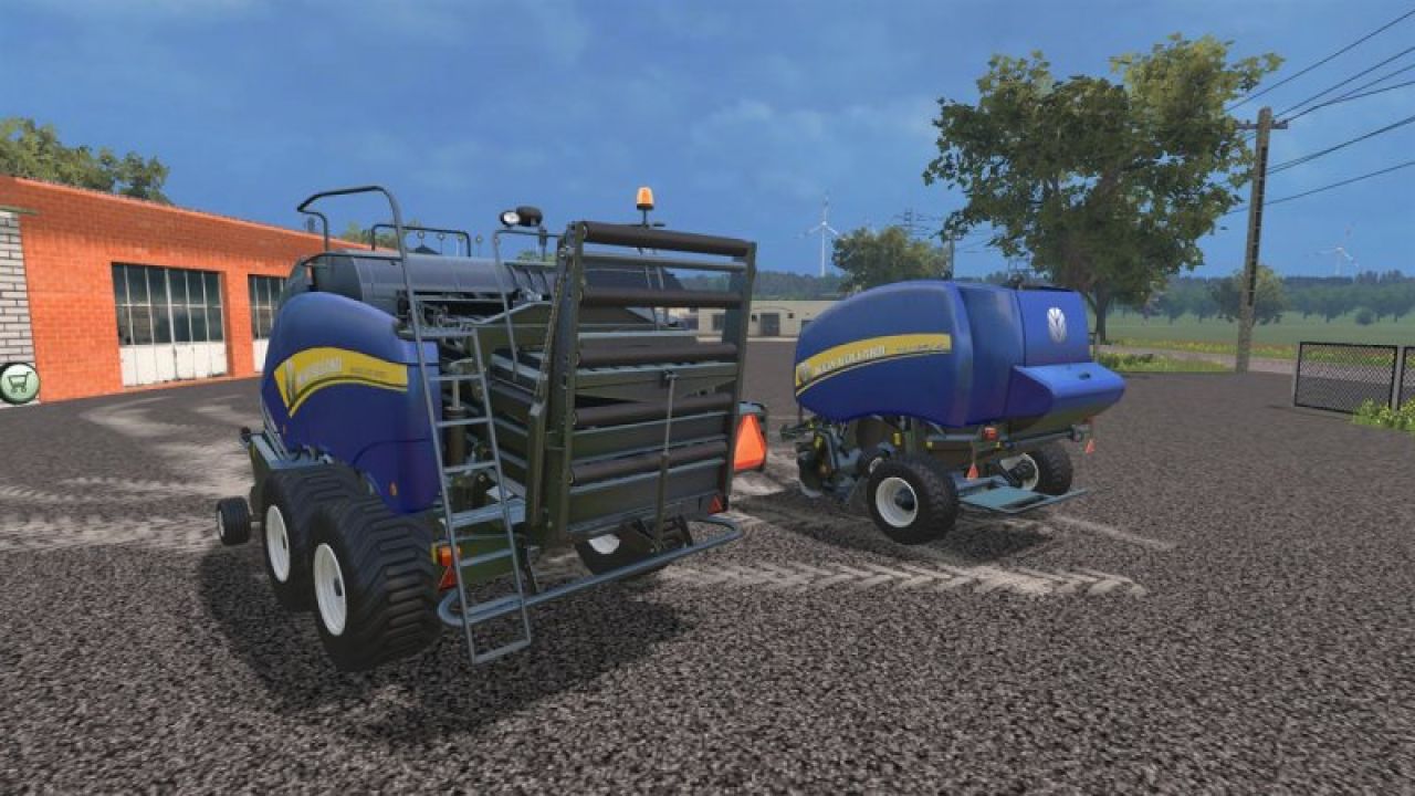 New Holland RollBelt150 & BB1290 Blue V1.0 Beta