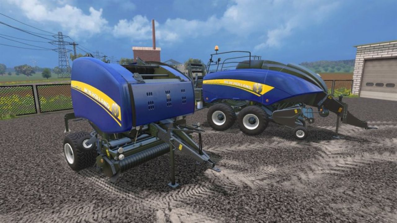 New Holland RollBelt150 & BB1290 Blue V1.0 Beta